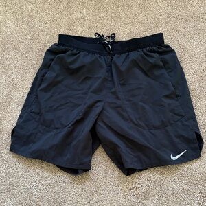 Nike Black Sports Shorts with Logo size SM